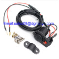 Toma de Mechero Moto 12 V con Interruptor para Manillar